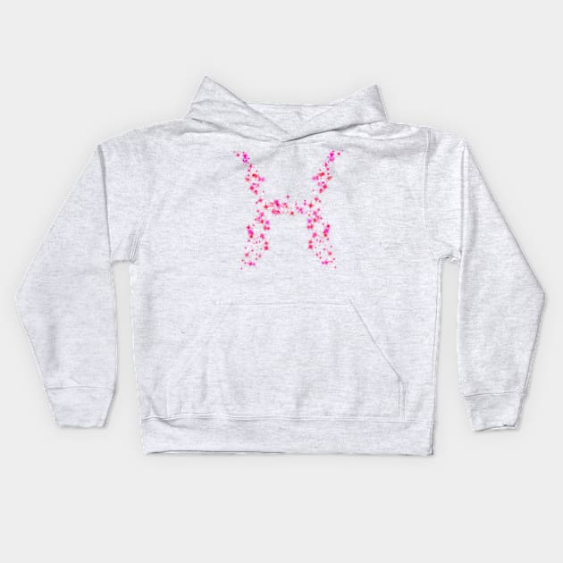 Sparkling Pisces Kids Hoodie by LaurenPatrick